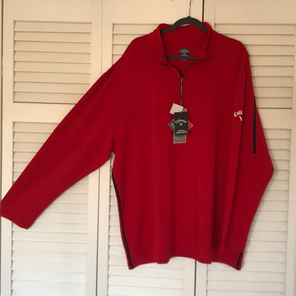 Big and Tall Callaway Athletic shirt 2X Red